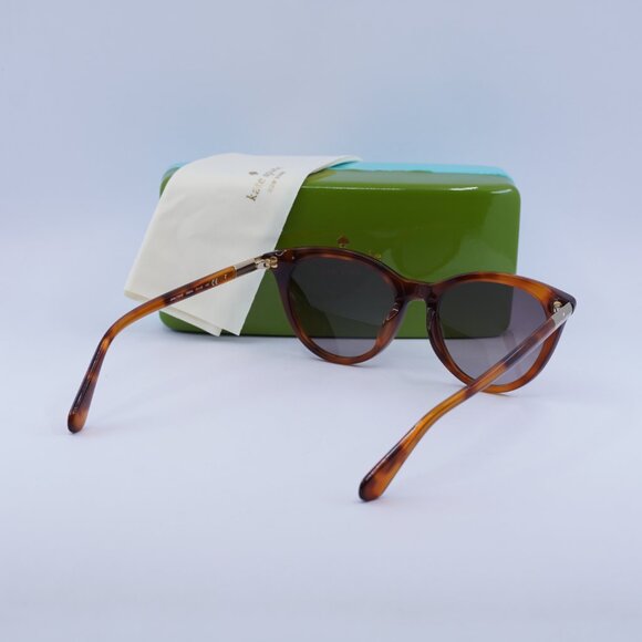Kate Spade JANALYNN/S 009Q HA Sunglasses - Havana Frame, Brown Lenses main image 5